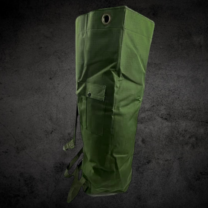 Saco De Avio Militar Colores Mochila Maleta Costal Verde