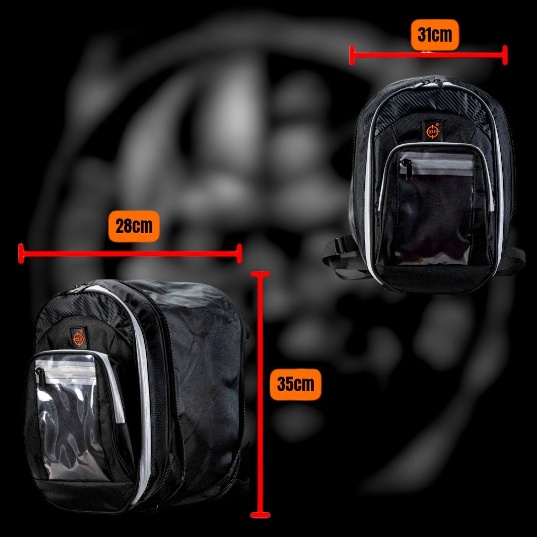 Mochila Para Tanque, Maleta Porta Casco Y Porta Celular