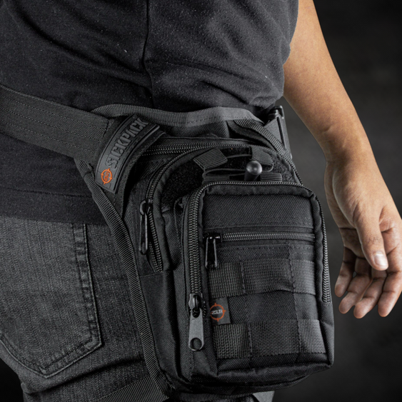 Piernera Riñonera Táctica JB10 Biker Sickpack Multiusos