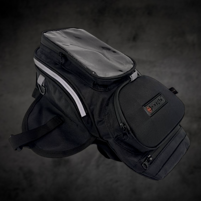 Tank Bag Impermeable Reflejante Sickpack Mochila Motociclista