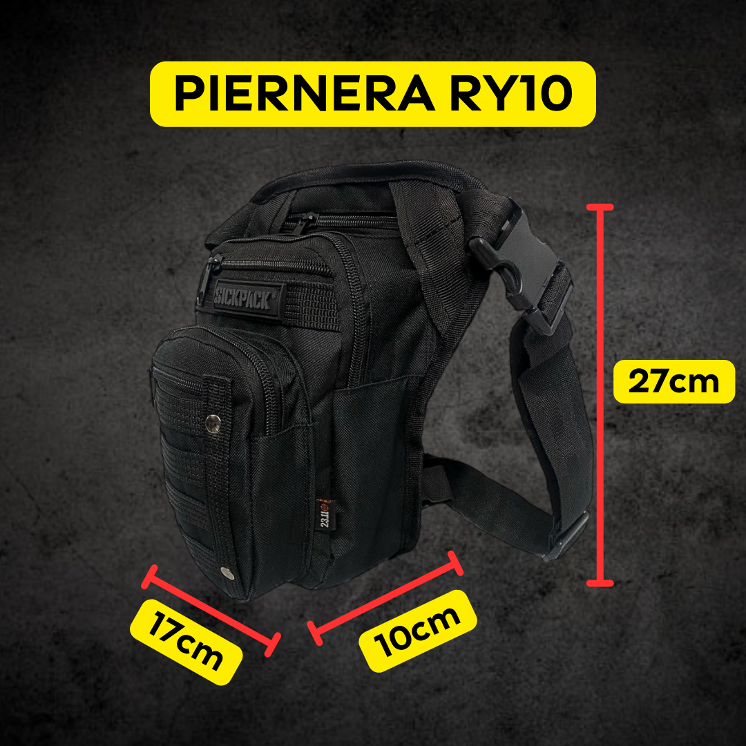 Sickpack Piernera Tactica Multi Usos Modelo Ry10