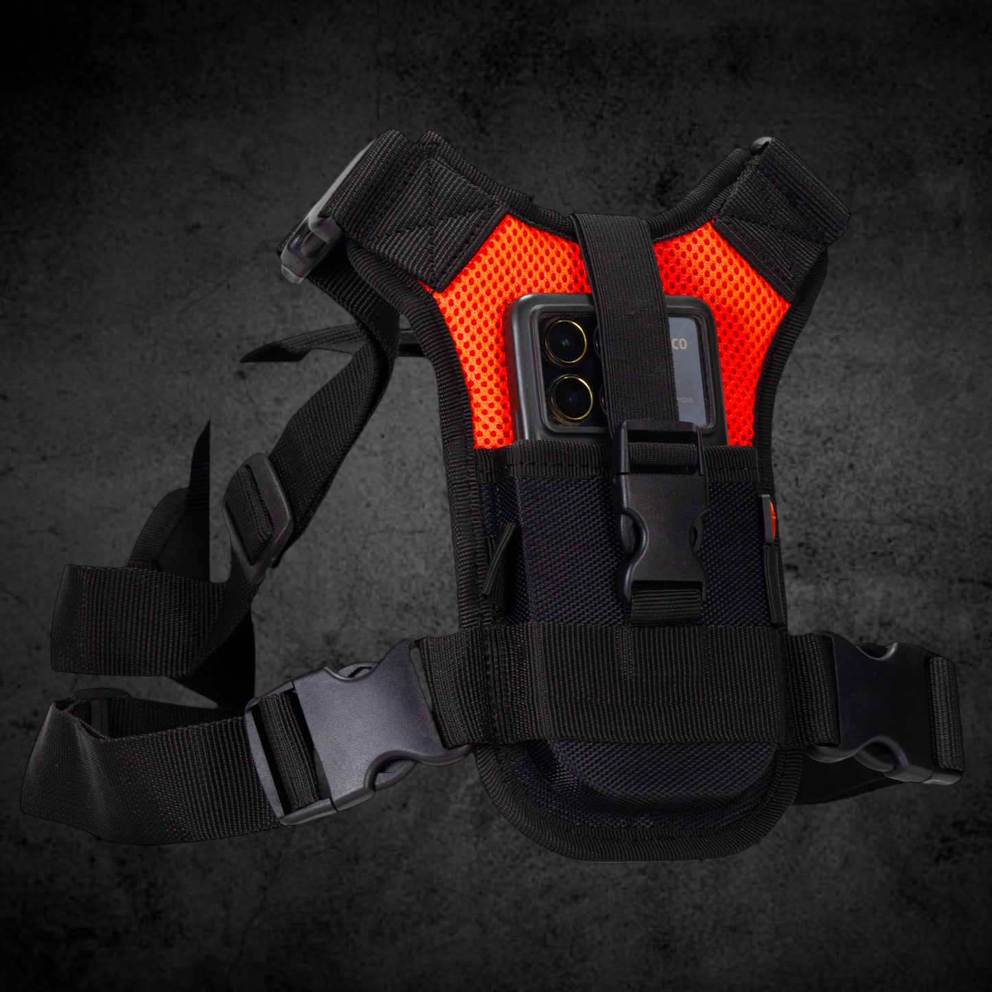 Pechera Porta Celular Chest Bag Anti Deformación Running