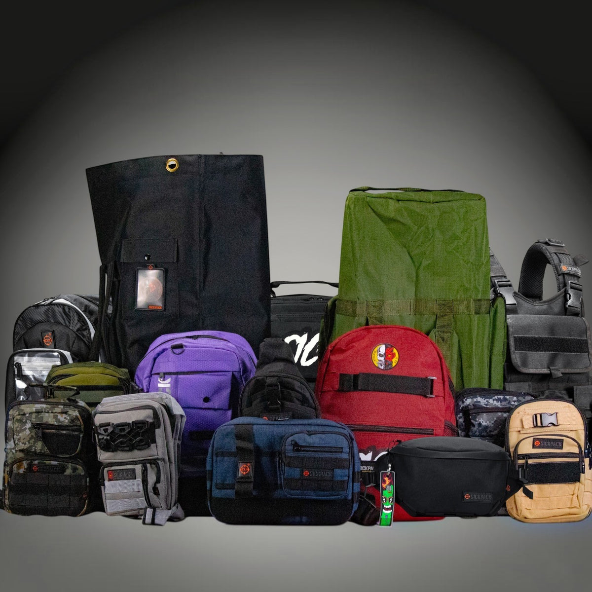 Lote Surtido 5 Piezas Tácticas: Pecheras Mochilas Pierneras.Kit  de Piezas Tácticas Mixtas Paquete Mayoreo Accesorios Urbanos Surtidos.