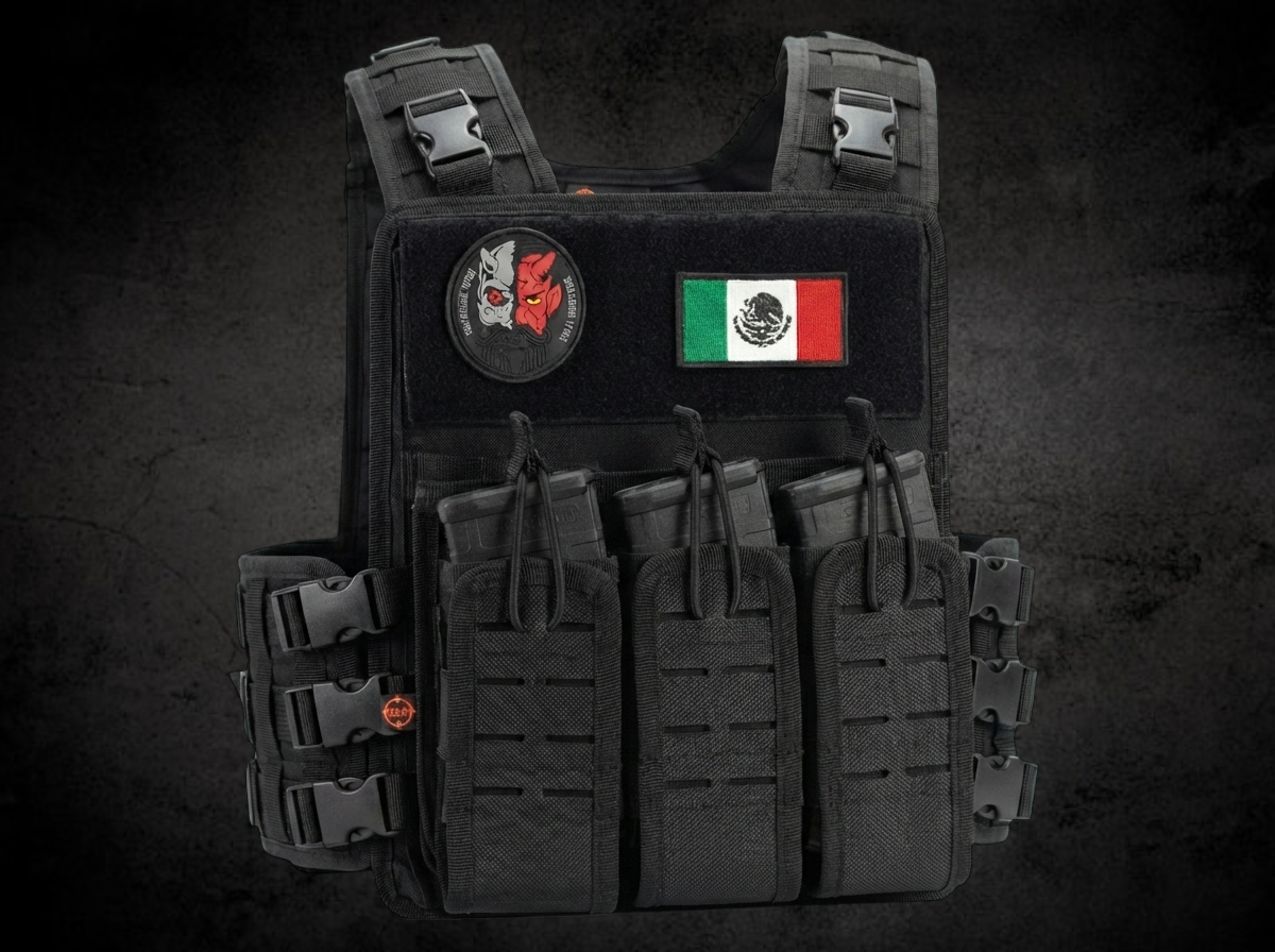 Cartuchera Portacargador Sickpack Tactico Para R15 Cap Molle
