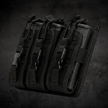 Porta Cargador Táctico SFM de 3 Compartimentos, Capacidad de 6 Cargadores.