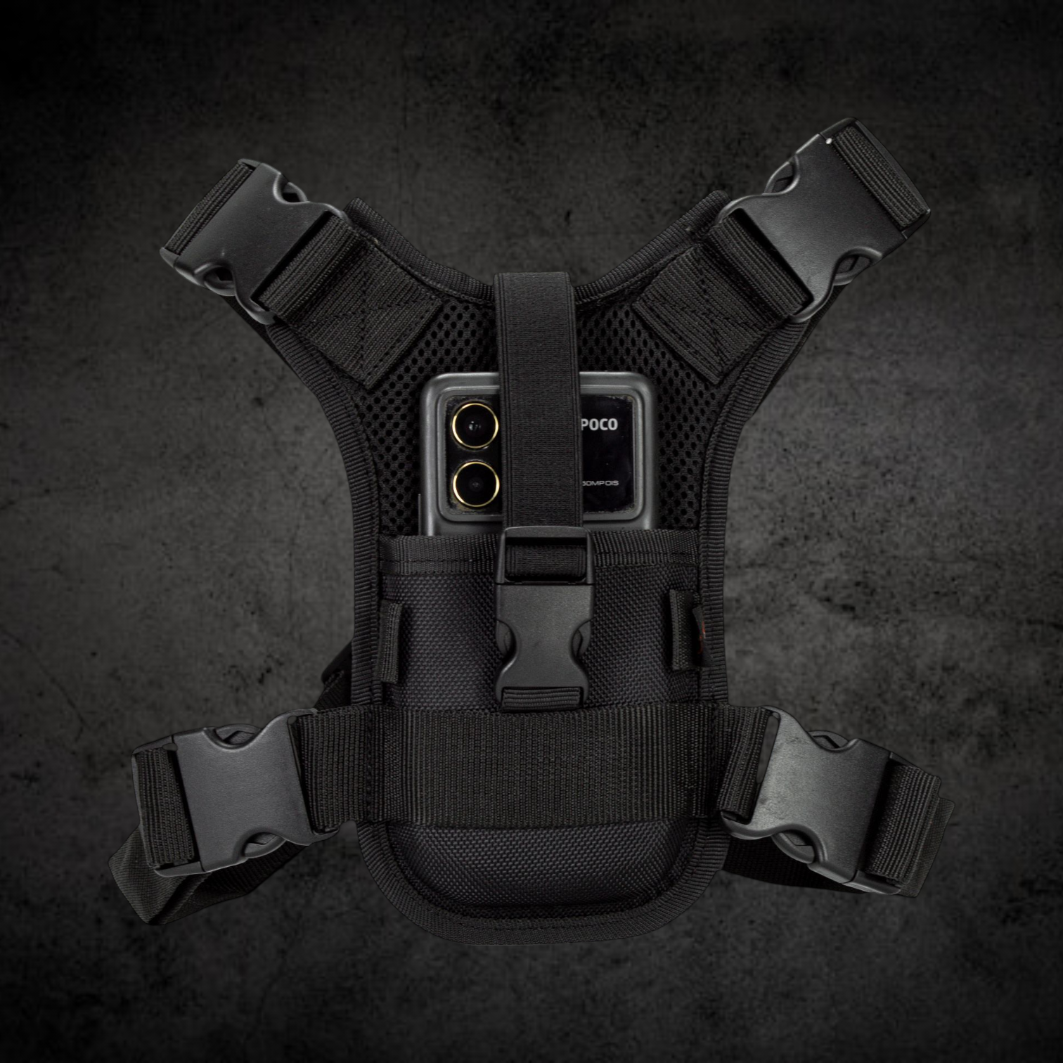 Pechera Porta Celular Chest Bag Anti Deformación Running