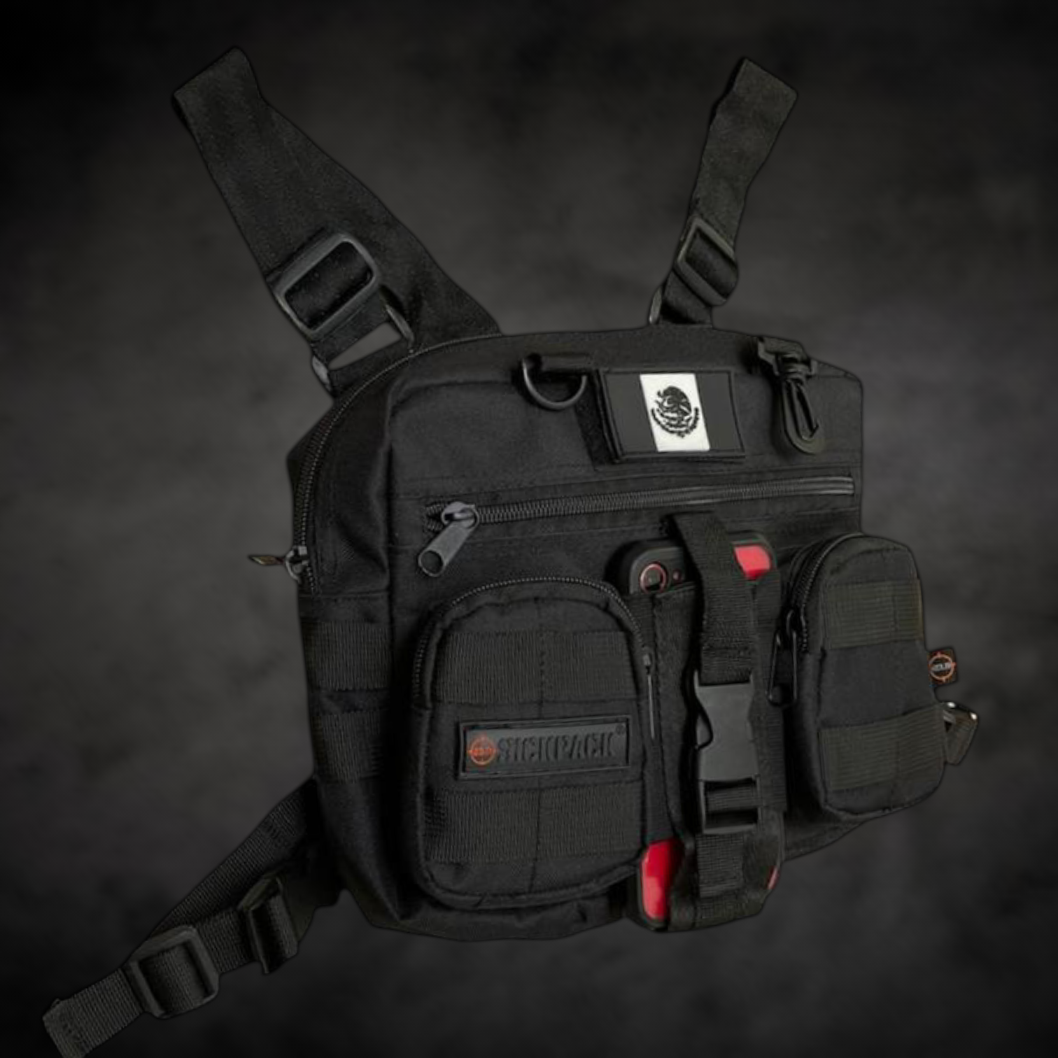Chest Bag Sickpack Fz02 Bolsa Oculta P Celular