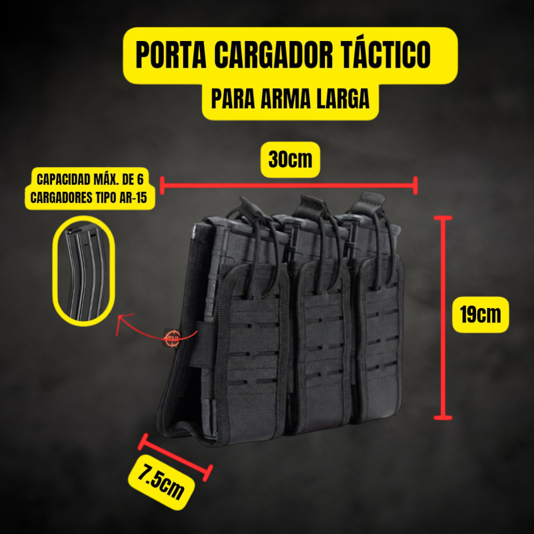 Cartuchera Portacargador Sickpack Tactico Para R15 Cap Molle