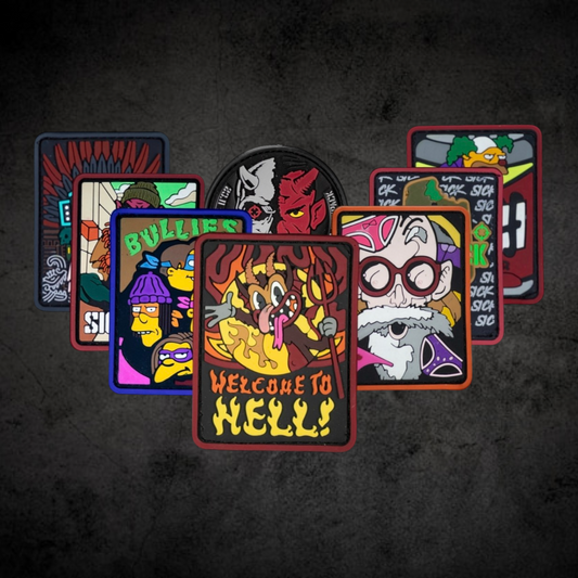 Parches Insignia Táctico PVC