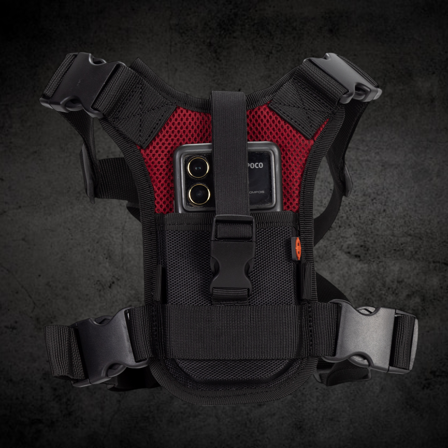 Pechera Porta Celular Chest Bag Anti Deformación Running