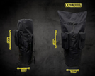 Saco De Avio Militar Expandible Sickpack Mochila Costal