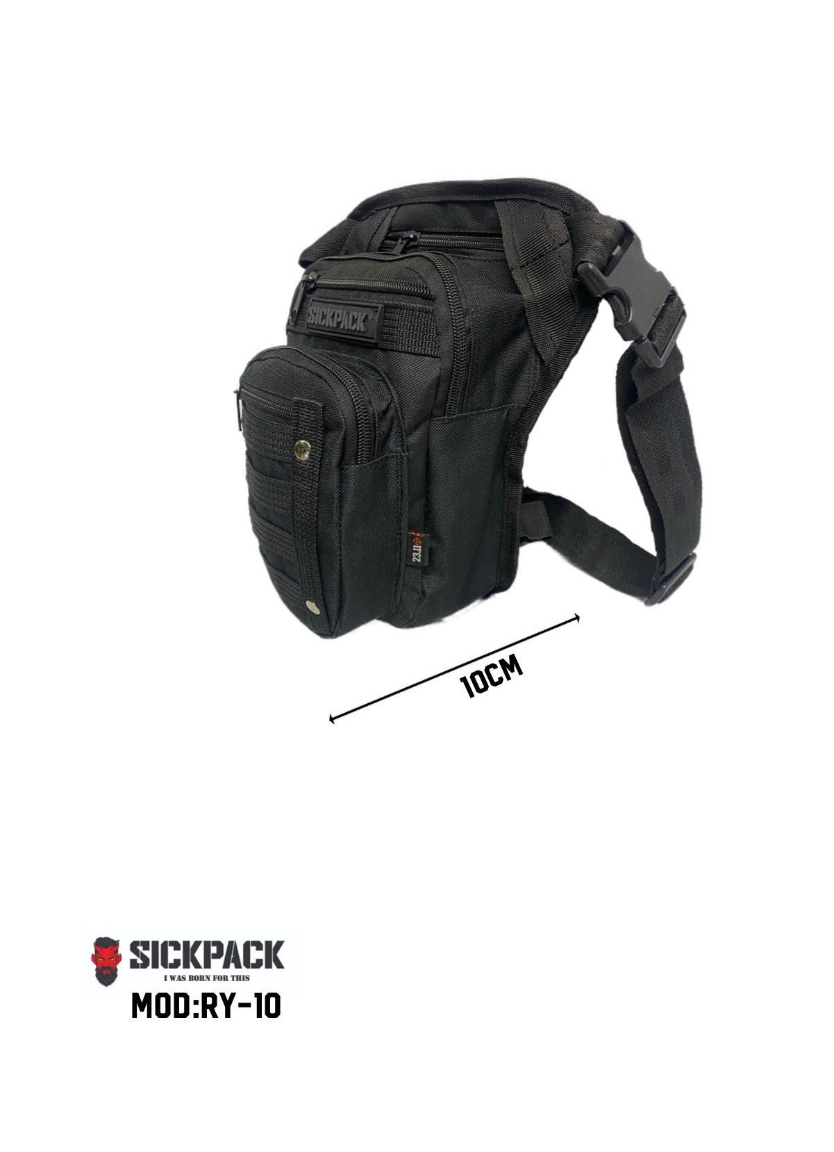 Sickpack Piernera Tactica Multi Usos Modelo Ry10