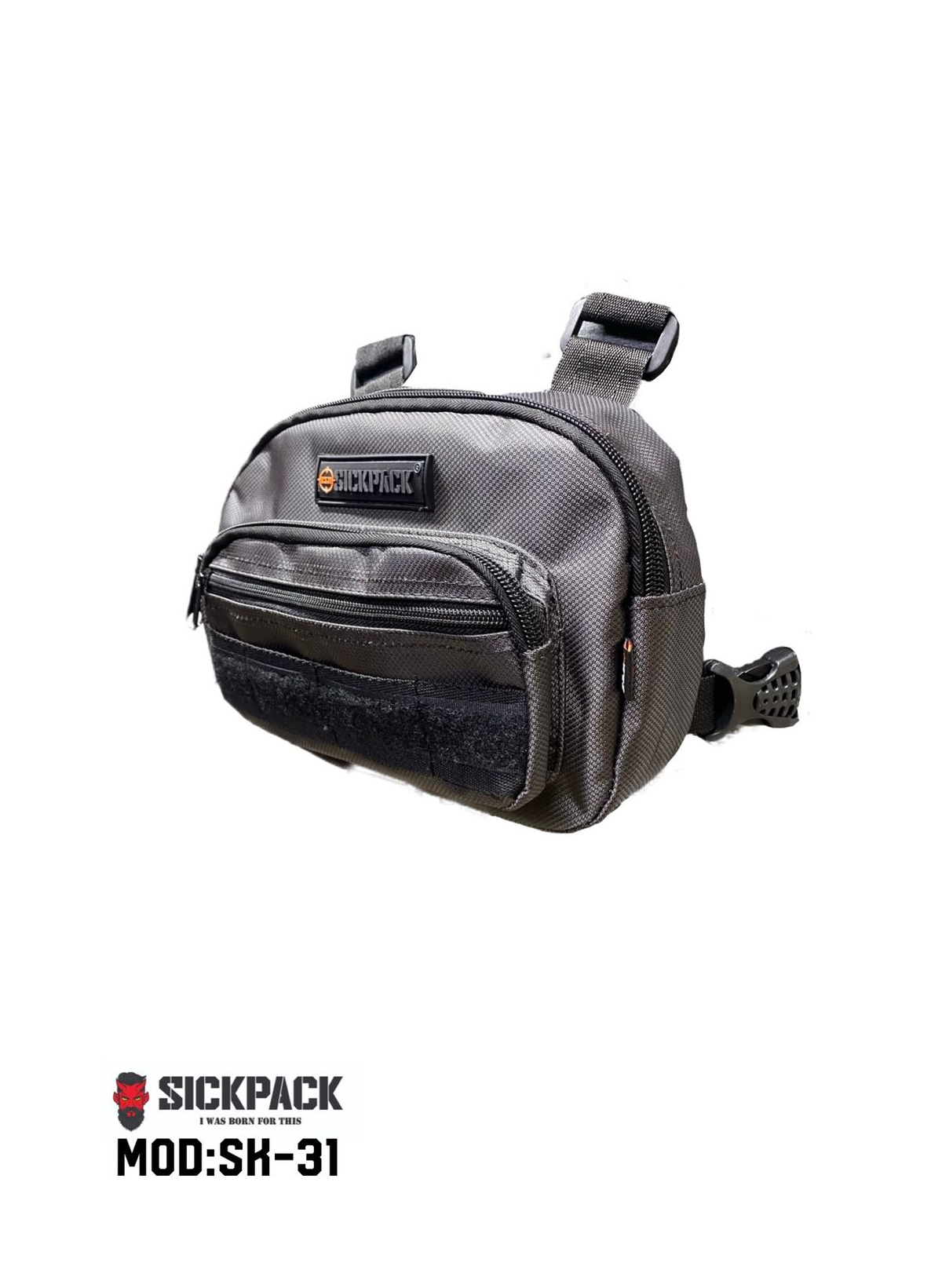 Pechera Tactica Chest Bag Sickpack Sk31 Slim 4 Compartimento