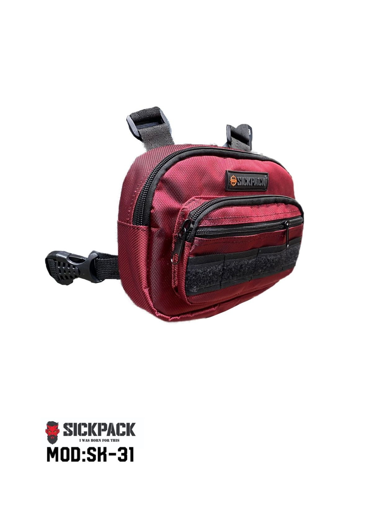 Pechera Tactica Chest Bag Sickpack Sk31 Slim 4 Compartimento