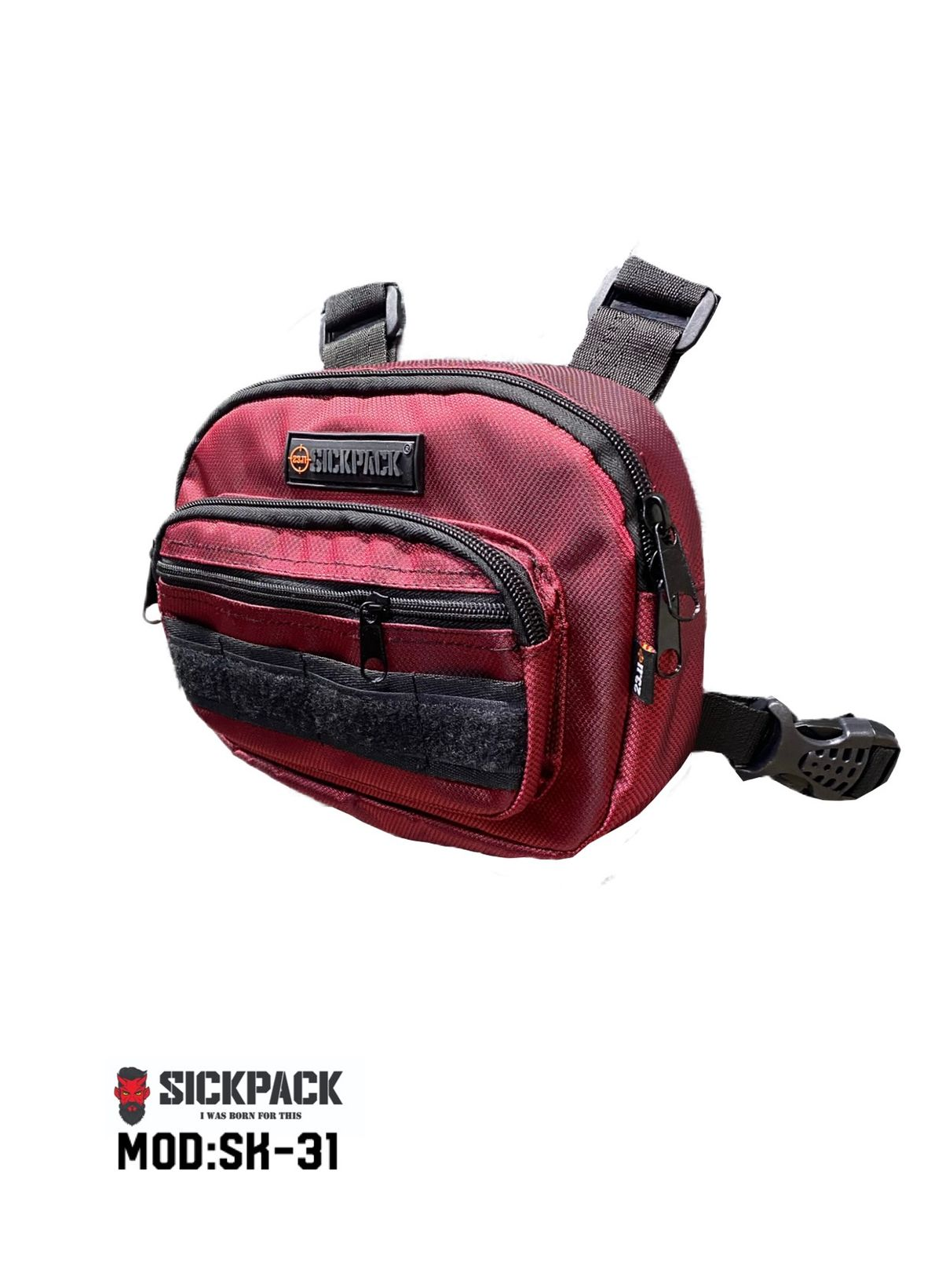 Pechera Tactica Chest Bag Sickpack Sk31 Slim 4 Compartimento