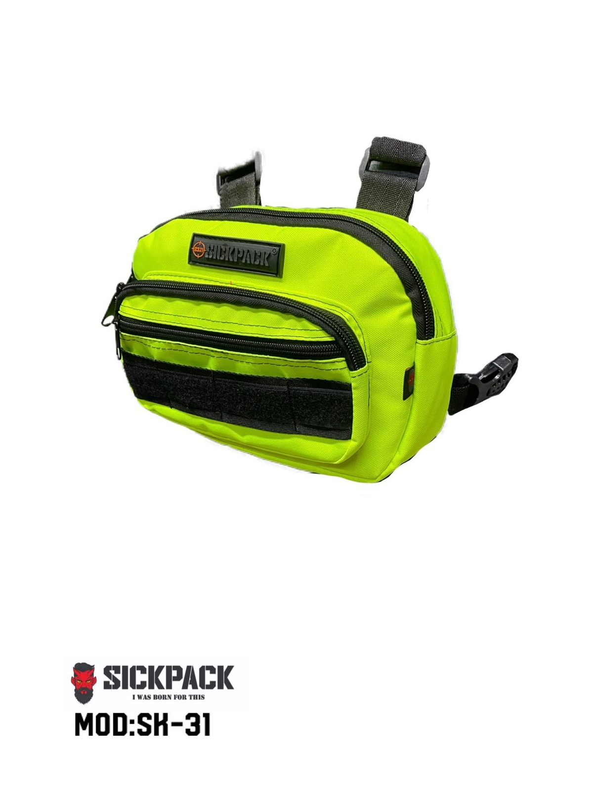 Pechera Tactica Chest Bag Sickpack Sk31 Slim 4 Compartimento