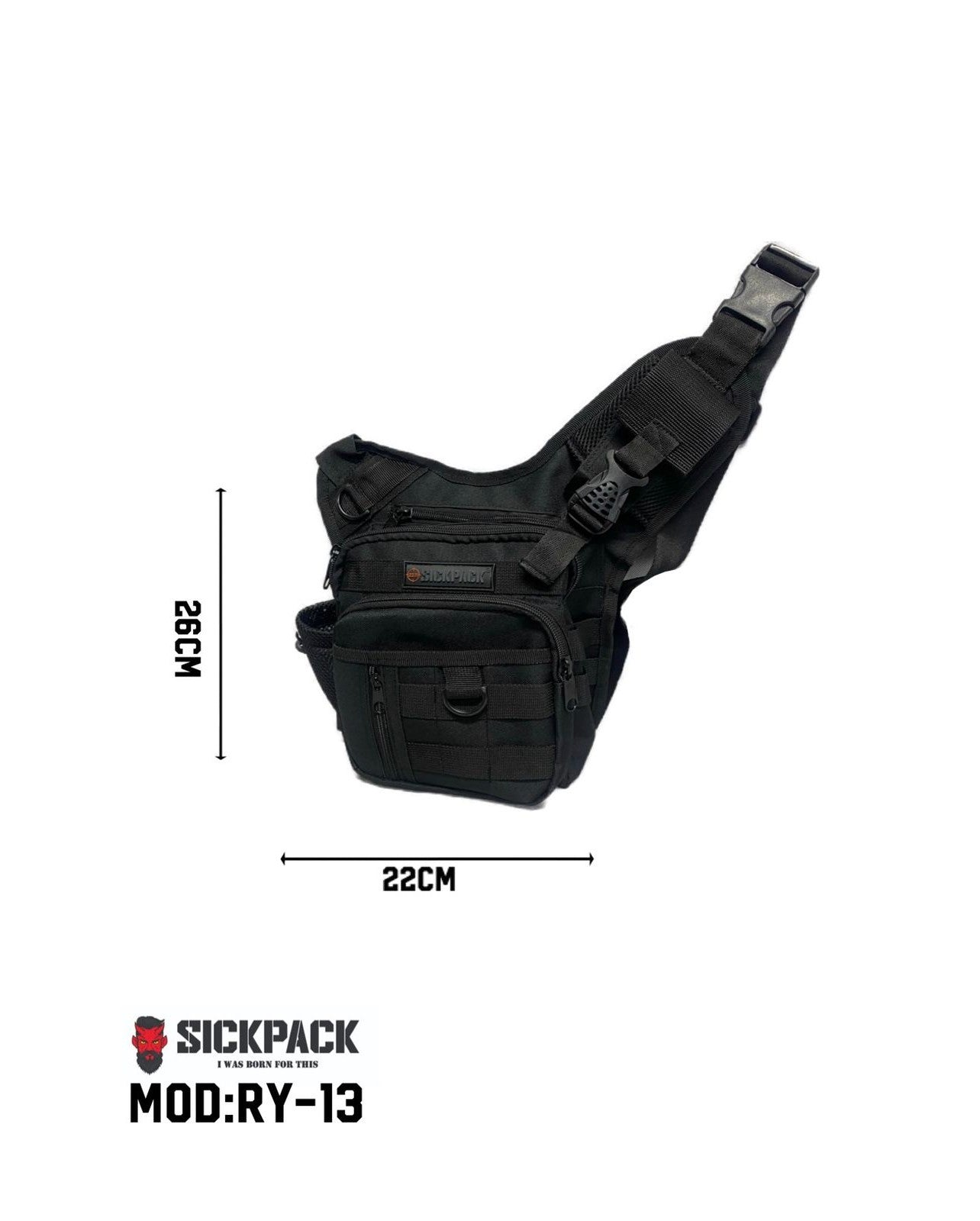 Pechera Táctica Sickpack P Celular Y Arma Ry13