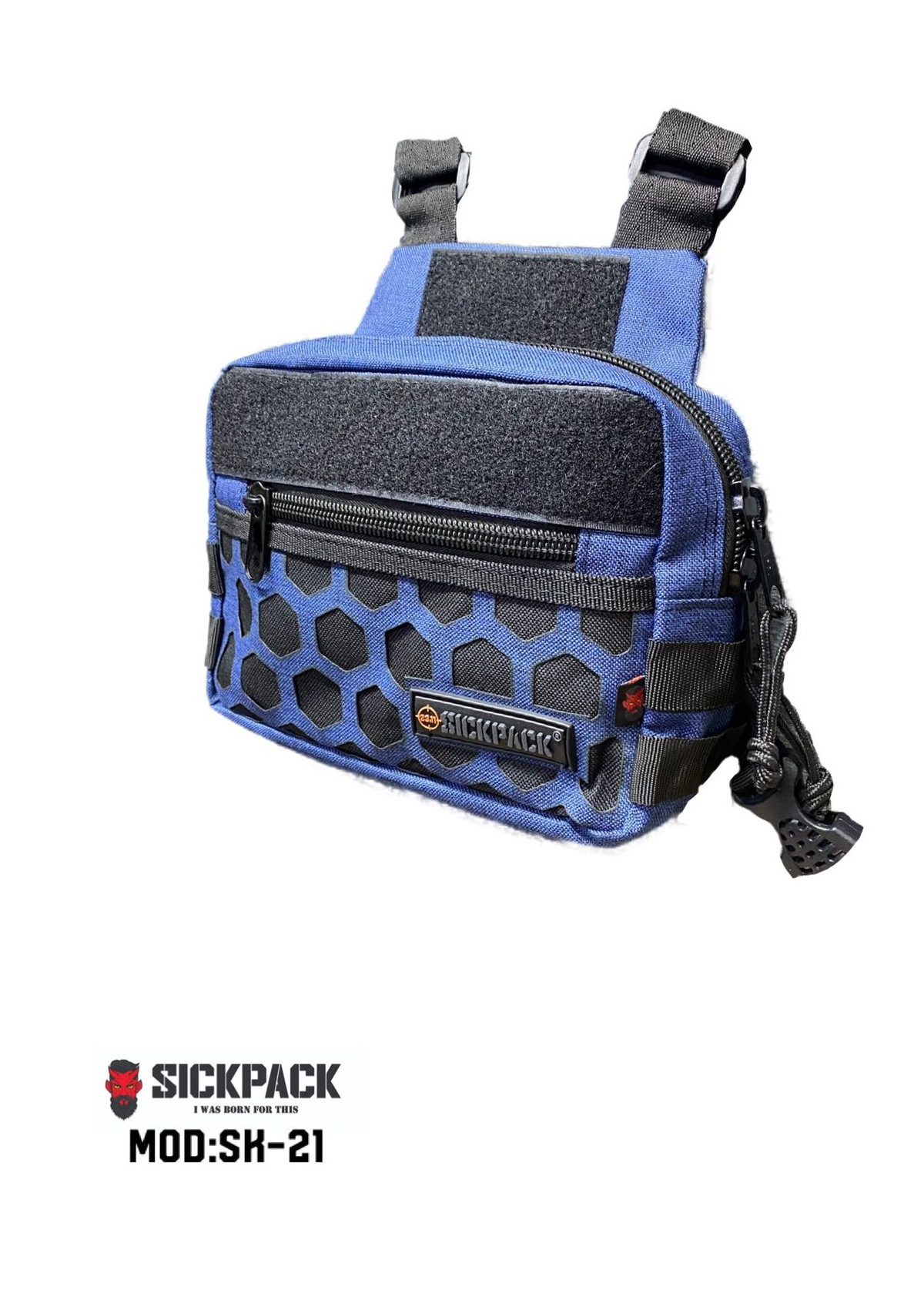 Pechera Táctica Chest Bag Sickpack Sk21 Porta Arma Molle