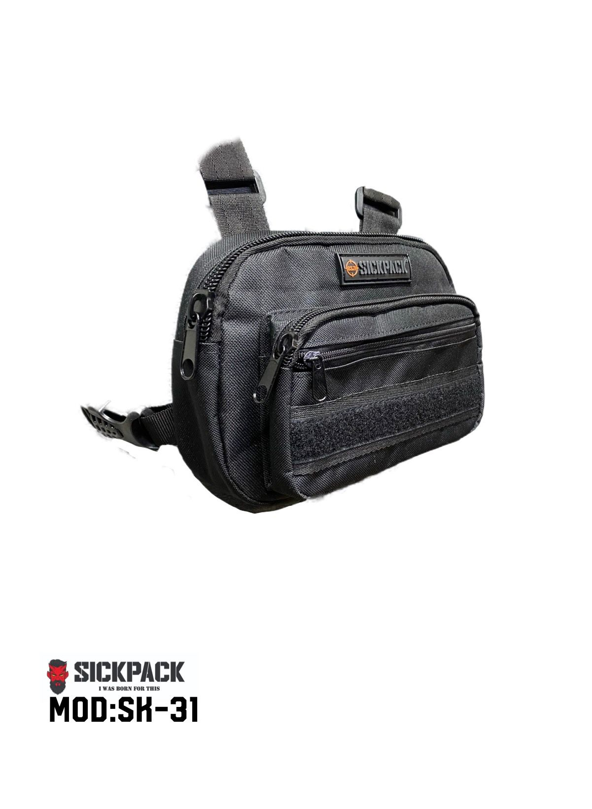 Pechera Tactica Chest Bag Sickpack Sk31 Slim 4 Compartimento