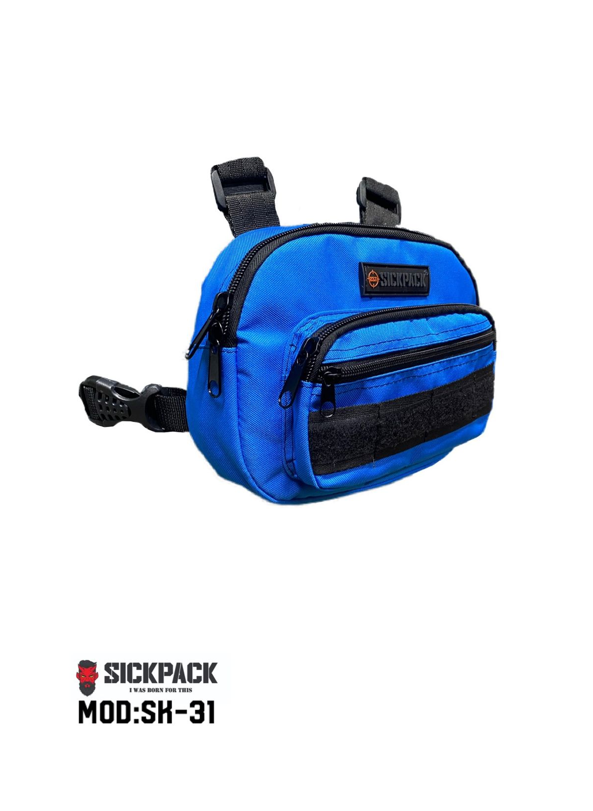 Pechera Tactica Chest Bag Sickpack Sk31 Slim 4 Compartimento