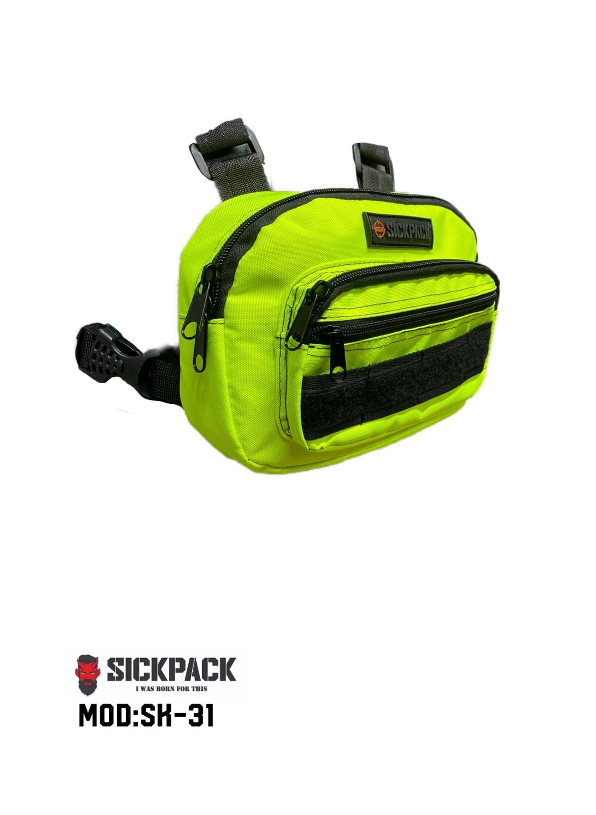 Pechera Tactica Chest Bag Sickpack Sk31 Slim 4 Compartimento