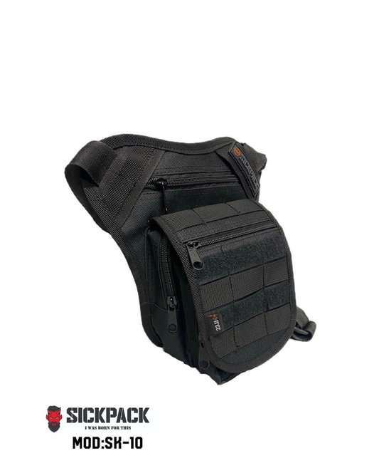Piernera Tactica Sk10 Sickpack 4 Compartimentos Bolsasecreta