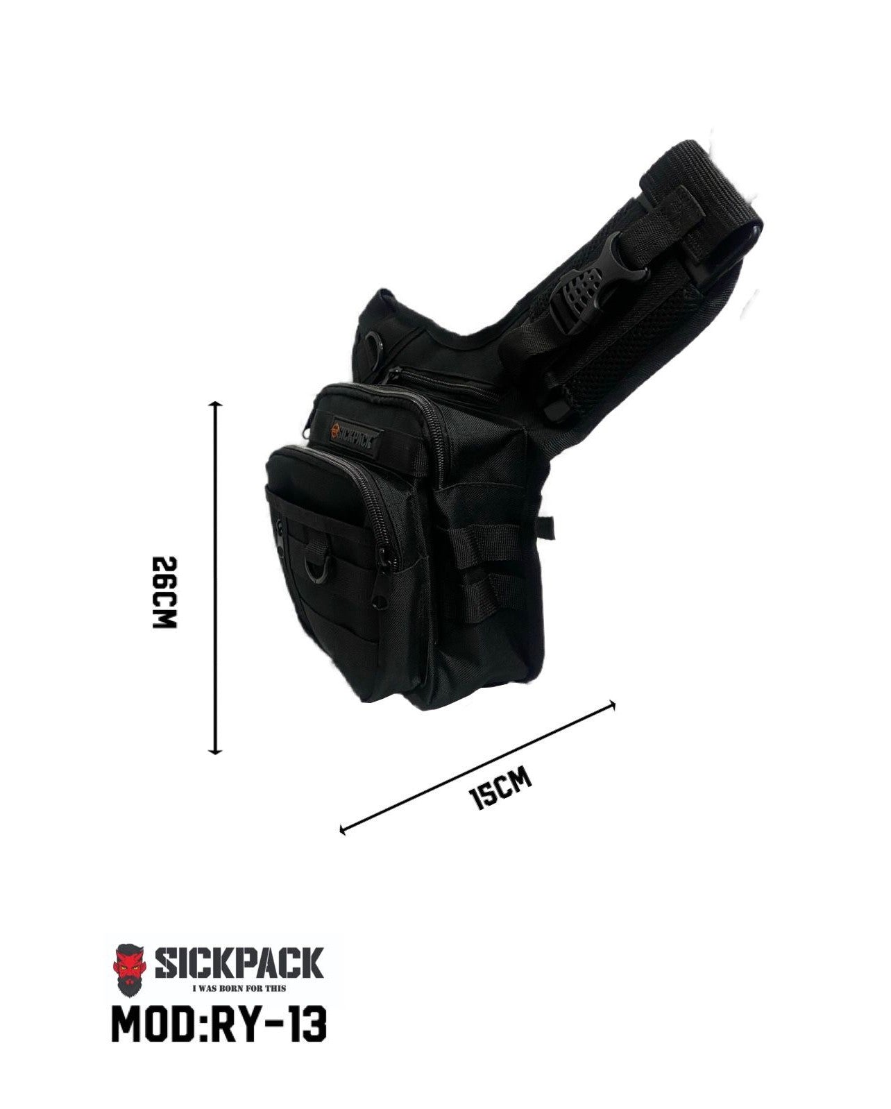 Pechera Táctica Sickpack P Celular Y Arma Ry13