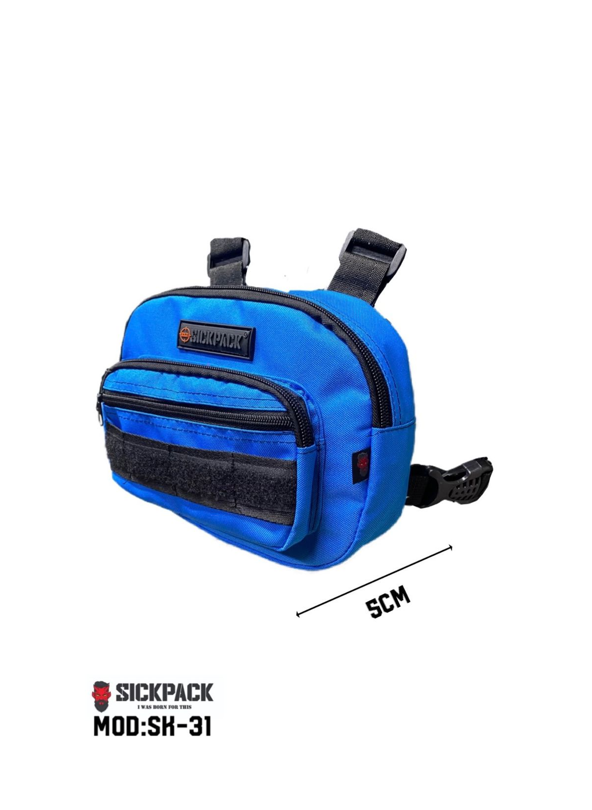 Pechera Tactica Chest Bag Sickpack Sk31 Slim 4 Compartimento