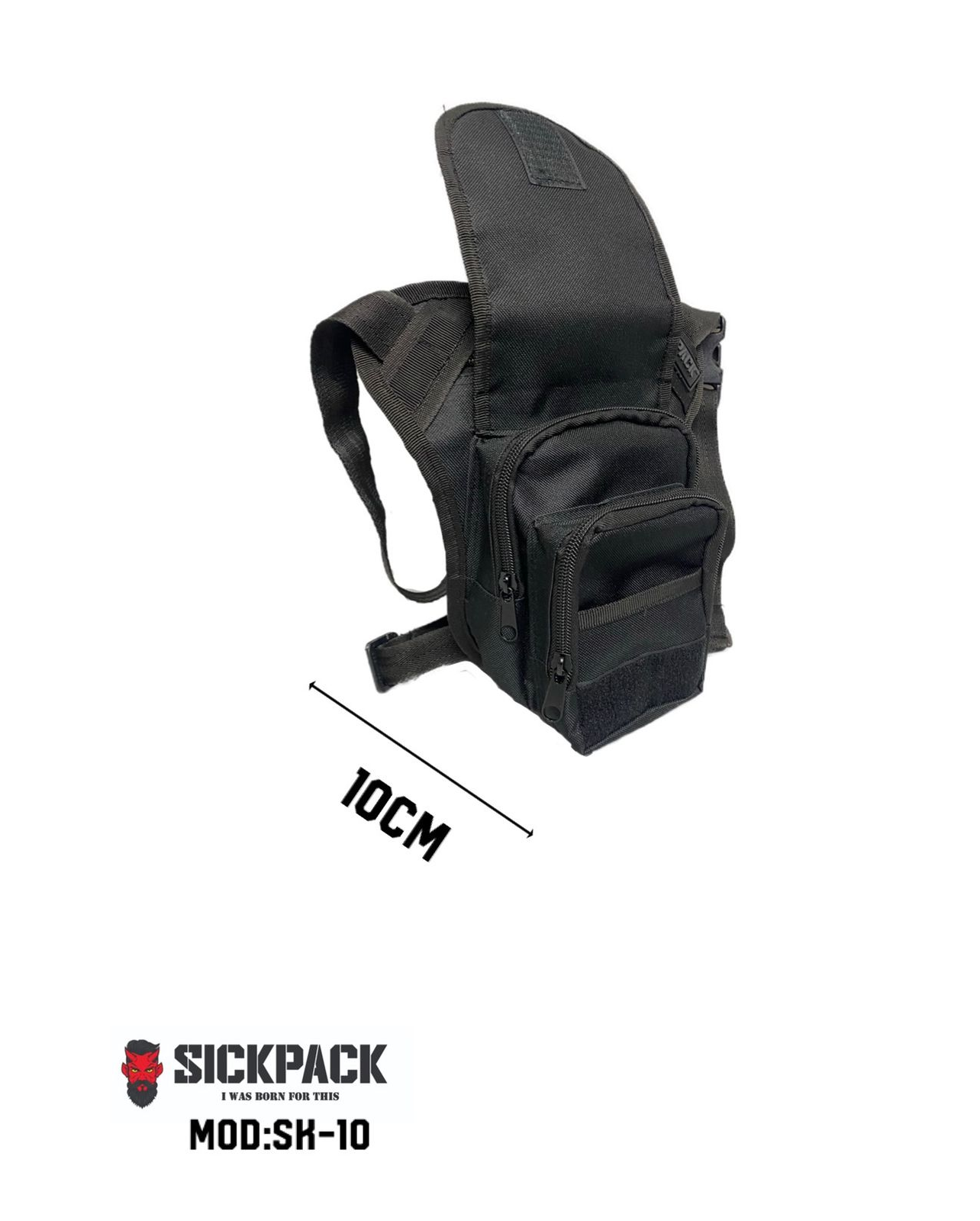 Piernera Tactica Sk10 Sickpack 4 Compartimentos Bolsasecreta