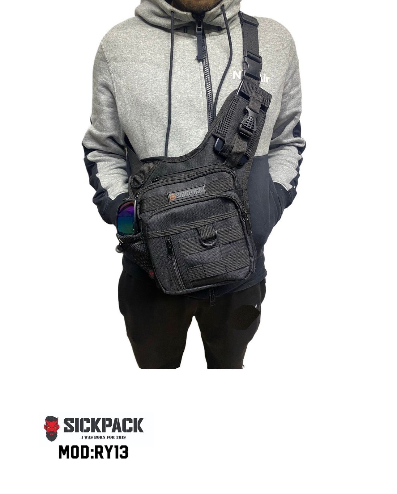 Pechera Táctica Sickpack P Celular Y Arma Ry13