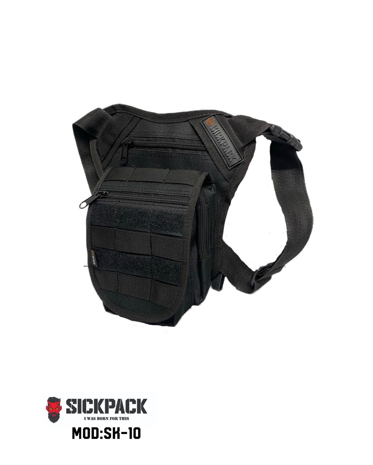 Piernera Tactica Sk10 Sickpack 4 Compartimentos Bolsasecreta