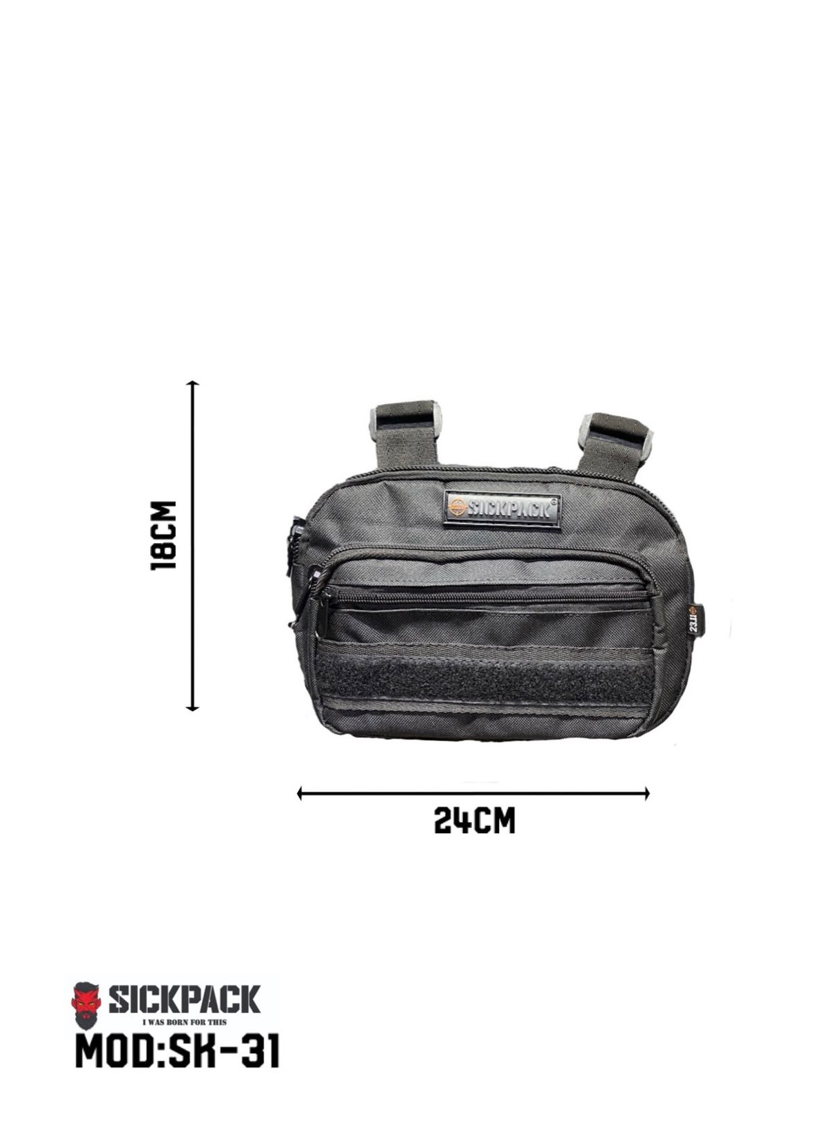 Pechera Tactica Chest Bag Sickpack Sk31 Slim 4 Compartimento