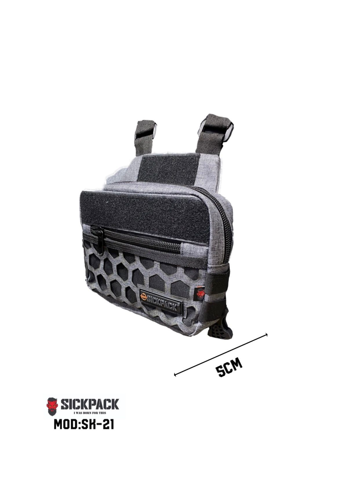 Pechera Táctica Chest Bag Sickpack Sk21 Porta Arma Molle