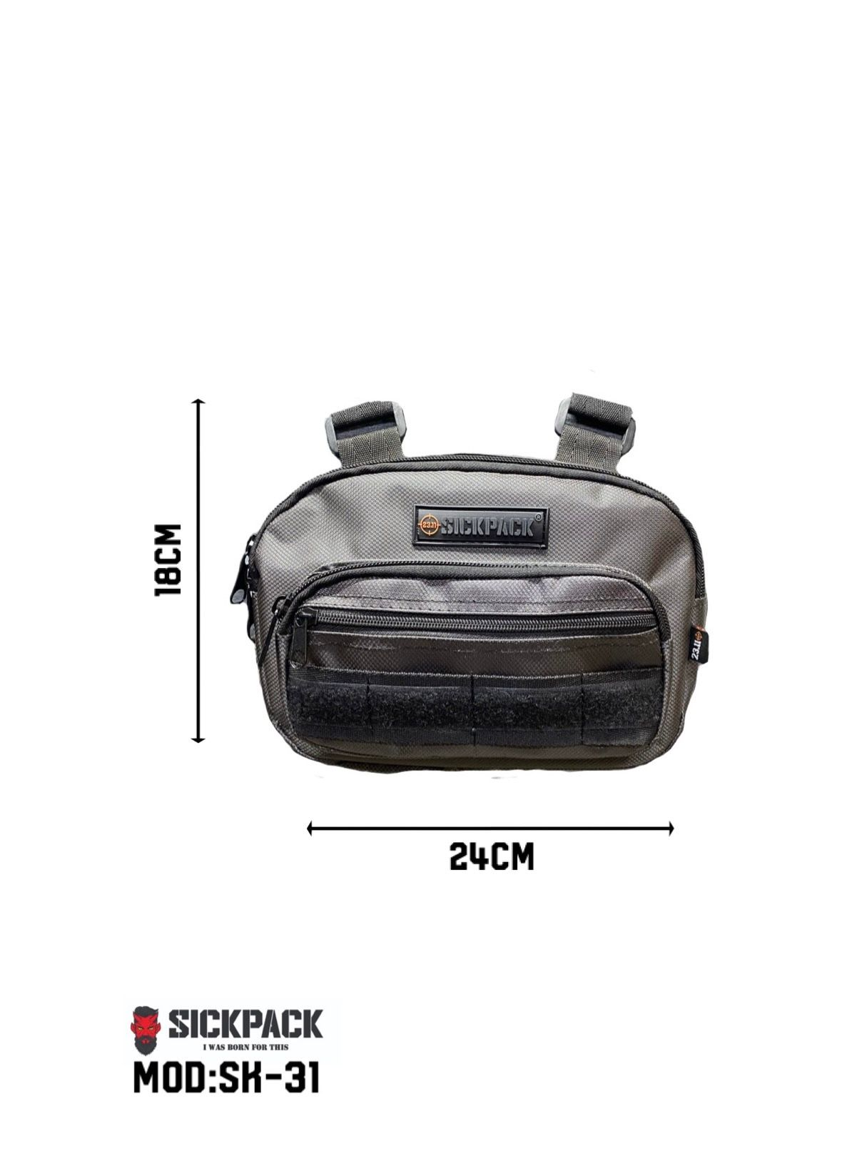 Pechera Tactica Chest Bag Sickpack Sk31 Slim 4 Compartimento