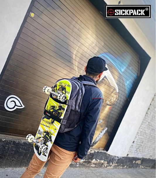 Mochila Escolar Deportiva Porta Laptop Skate Sickpack Jmm3