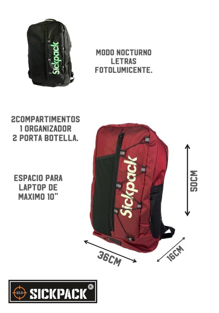 Mochila Escolar Deportiva Porta Laptop Sickpack Av-18