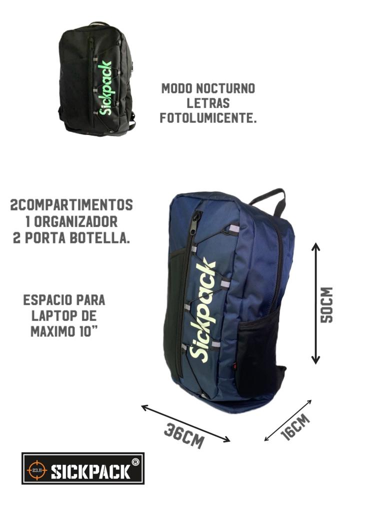 Mochila Escolar Deportiva Porta Laptop Sickpack Av-18