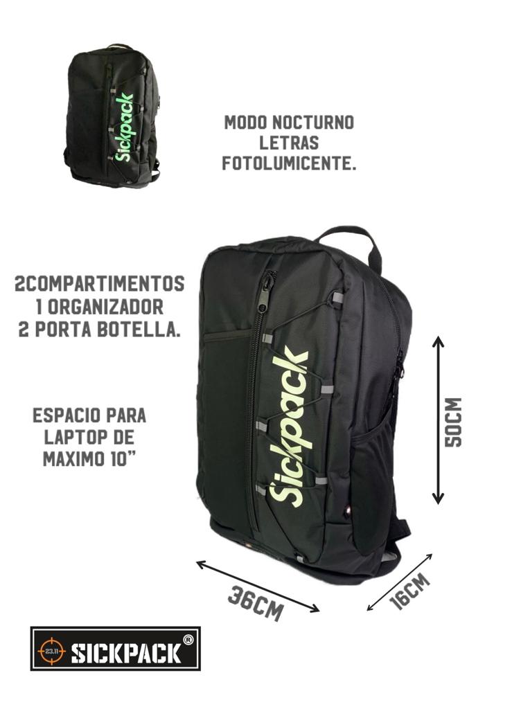 Mochila Escolar Deportiva Porta Laptop Sickpack Av-18